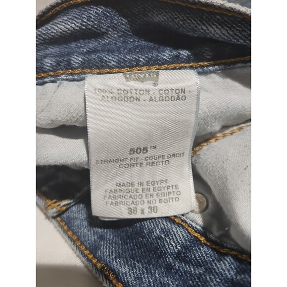 Levi Strauss Signature Mens Straight Fit Denim Jeans 38 x 30 - Picture 4 of 4